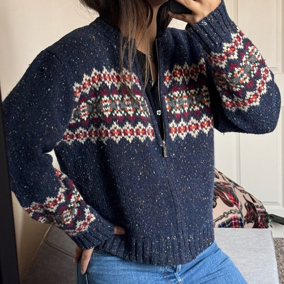 FISHERMAN CORE MONTANA BLUES Zip up sweater